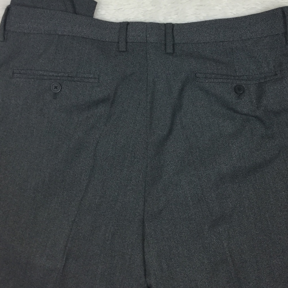 Dkny slim fit charcoal gray dress pants - Picture 6 of 10